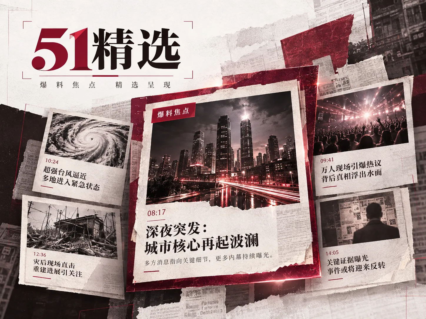 在线内容与热点线索阅读
